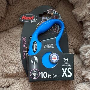 Flexi Blue Classic Dog Retractable Leash XS 10ft